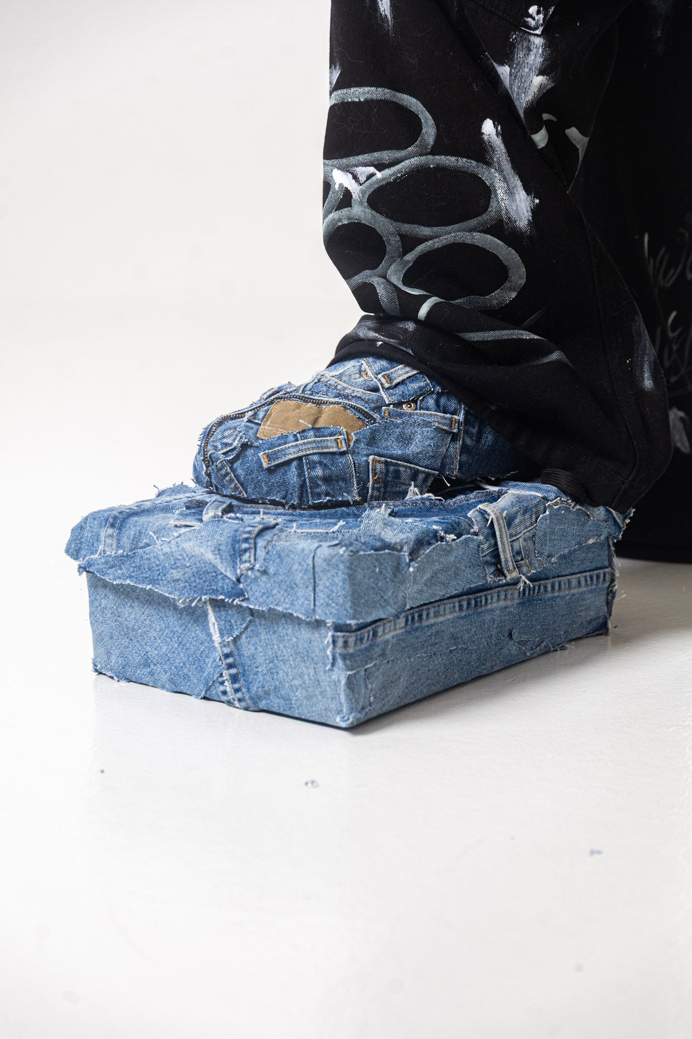 Blue Jean Denim Clogs